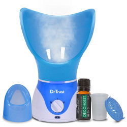 Dr Trust Home Spa Face /Nose Vapouriser Steamer For Cold & Cough ( Blue Vaporiser )