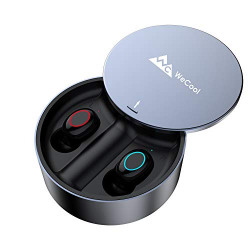 WeCool Moonwalk X3 True Wireless Earbuds Bluetooth Earphones with Touch Control,3000 mAH Battery, IPX4 Sweatproof, Up to 100 Hours Play time with Power Bank Function (Grey)