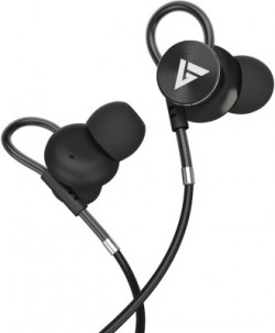 Boult Audio BassBuds Loop Wired Headset(Black, Wired in the ear)