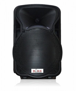 Persang Karaoke FL-2604 Flamingo Bluetooth Trolley Portable Speaker with Wireless Microphones (Black)