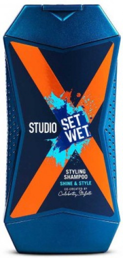 Set Wet Studio X Styling Shampoo Shine and Style(380 ml)