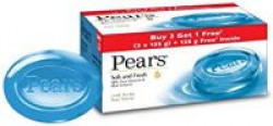 Pantry..Pears Soft and Fresh Bathing Bar, 125g (Buy 3 Get 1 Free)