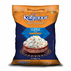 Kohinoor Super Silver Basmati Rice 5 Kg | Premium Basmati Rice