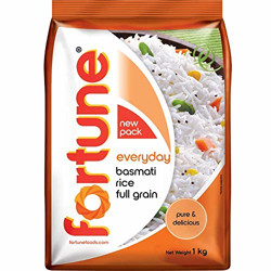 Fortune Everyday Basmati Rice, Full Grain, 1 kg