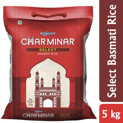 Kohinoor Charminar Select Basmati Rice, 5 kg Pack