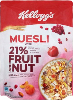 Kellogg's Fruit and Nut Muesli(500 g, Pouch)
