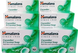 Himalaya Cucumber & Coconut Soap(6 x 125 g)