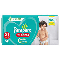 Pampers New Diaper Pants, XL, 56 Count