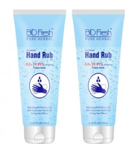 Biofresh Hand Rub, Kill germs & Bacteria ( Pack of 2 ) Hand Sanitizer Bottle(2 x 250 ml)