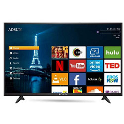 ADSUN 80 cm (32 Inches) HD Ready Smart LED TV 32AESL1 (Black) (2019 Model)