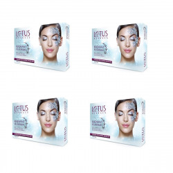 Lotus Herbals Radiant Platinum Cellular Anti-Ageing Facial Kit, 37g