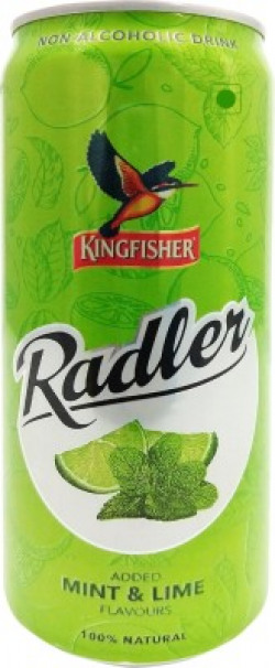 Kingfisher Radler Mint and Lime Flavours Can(300 ml)