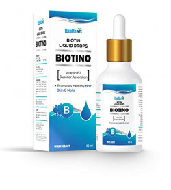 Healthvit Biotino Liquid Drops Vitamin B7 Superior Absorption 5000mcg 30ml
