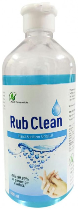 Rub clean sanitizer with alcohol 500ml