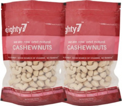 Eighty7 Cashews(200g each) - Pack of 2 Cashews(2 x 200 g)