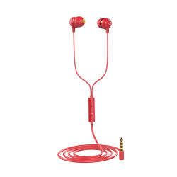 Infinity by Harman Zip 20 Wired in Ear Headphones with Mic (Red)