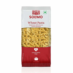 Amazon Brand - Solimo Durum Wheat Fusilli Pasta, 500g