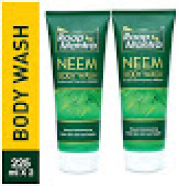 Roop Mantra Neem Body Wash 225 ml Pack of 2 Natural Moisturizing Make Skin Soft & Supple Parabens Free