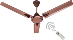 OGSMITH Royal with Remote Control 100% copper 1200 mm 3 Blade Ceiling Fan(Rusty Brown, Pack of 1)