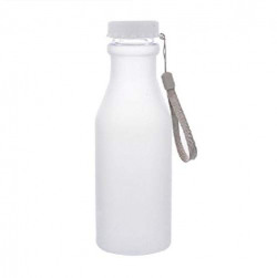 Kamak Unbreakable 550ml Leak-Proof Water Bottle (Clear)