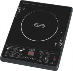 V-Guard VIC 07 (1600 W) Induction Cooktop(Black, Push Button)