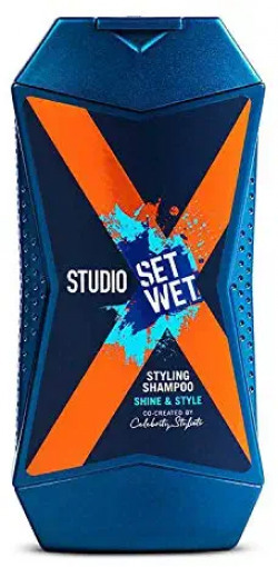 Set Wet Studio X Styling Shampoo For Men - Shine and Style 180 ml