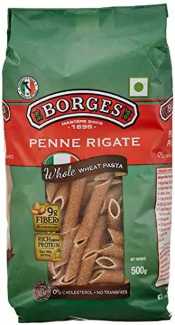 Borges Whole Wheat Penne Pasta, 500g