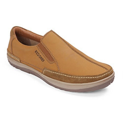 Red Chief Men's Rust Leather Boat Shoes-7 UK/India (41 EU) (RC3553 022)