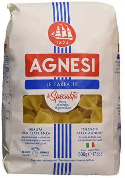 Agnesi Farfalle Pasta, 500g Rs. 220 - Amazon