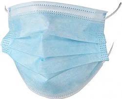 Woschmann-Disposable 3 PLY Non Woven Surgical Face Mask (Pack of