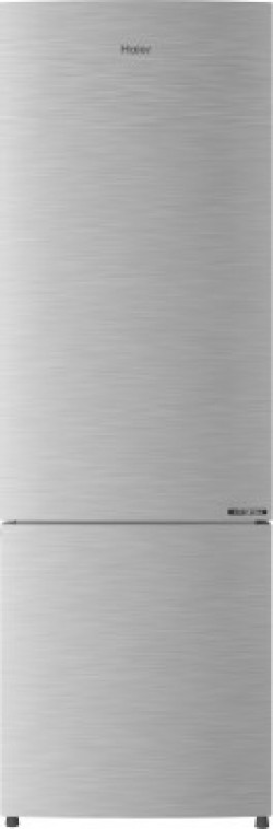 Haier 256 L Frost Free Double Door Bottom Mount 3 Star (2020) Convertible Refrigerator(Brushline Silver, HEB-25TDS)