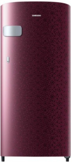 Samsung 192 L Direct Cool Single Door 2 Star (2019) Refrigerator(Ombre Red, RR19N1Y12MR-HL/RR19N2Y12MR-NL)