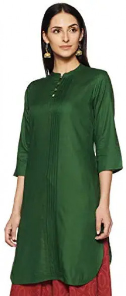 ABOF Women's cotton straight Kurta min 50%