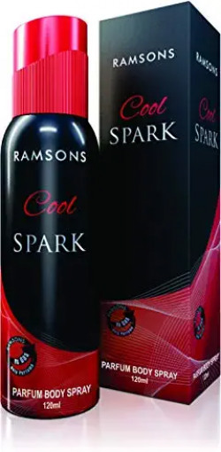 3.2 out of 5 stars  8 Reviews Ramsons Cool Spark Perfume Body Spray, 40 ml@49