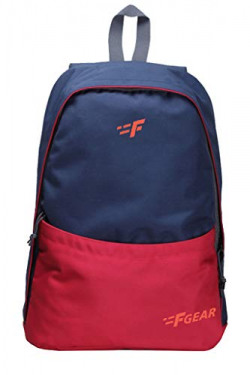 F Gear Saviour 19 Ltrs Navy Blue Red Backpack