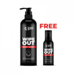 Beardo Wipeout Bodywash & 1 Wipeout sanitizer (Free)
