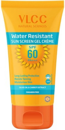 VLCC Water Resistant Spf60 Sunscreen Gel Cream - 100 gm . - SPF 3 PA+++(100 g)