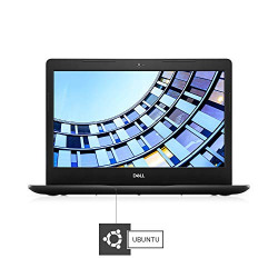DELL Vostro 3490 14-inch Thin & Light Laptop (10th Gen Core i3-10110U/4GB/1TB HDD/Ubuntu/Integrated Graphics), Black