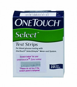 OneTouch Select Test Strips (10 Count, Multicolor)
