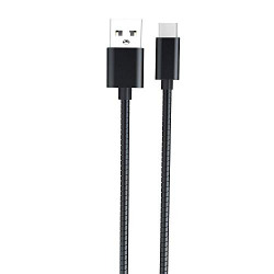 COOLMOBIZ Micro USB Charging Cable for Android Phones with Gold Plated Connectors (Black)