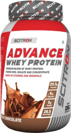 Scitron Advance Whey Protein(1 kg, Milk Chocolate)