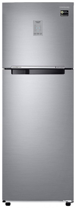 Samsung 275L 3 Star Inverter Frost Free Double Door Refrigerator (RT30T3743S9/HL, Refined Inox, Convertible)