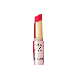 Lakme 9 to 5 Primer with Matte Lip Color, MR9 Red Letter, 3.6g