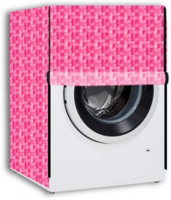 LooMantha Front Loading Washing Machine  Cover(Pink)