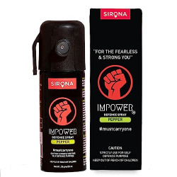 IMPOWER Self Defence Pepper Spray for Woman Safety - 55 ML (Pack of 1)