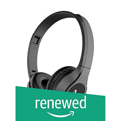 (Renewed) Infinity (JBL) Glide 500 Wireless On-Ear Dual EQ Deep Bass Headphones with Mic (Charcoal Black)