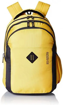 American Tourister 27 Ltrs Yellow Laptop Bag (Comet 01)