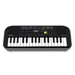 Casio SA-47A Electronic Keyboard, Black