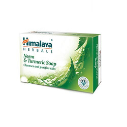 Himalaya Herbals Neem and Turmeric Soap, 125gm (Pack of 4) with Value 