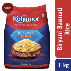 Kohinoor Authentic Basmati Rice, Royale 1kg